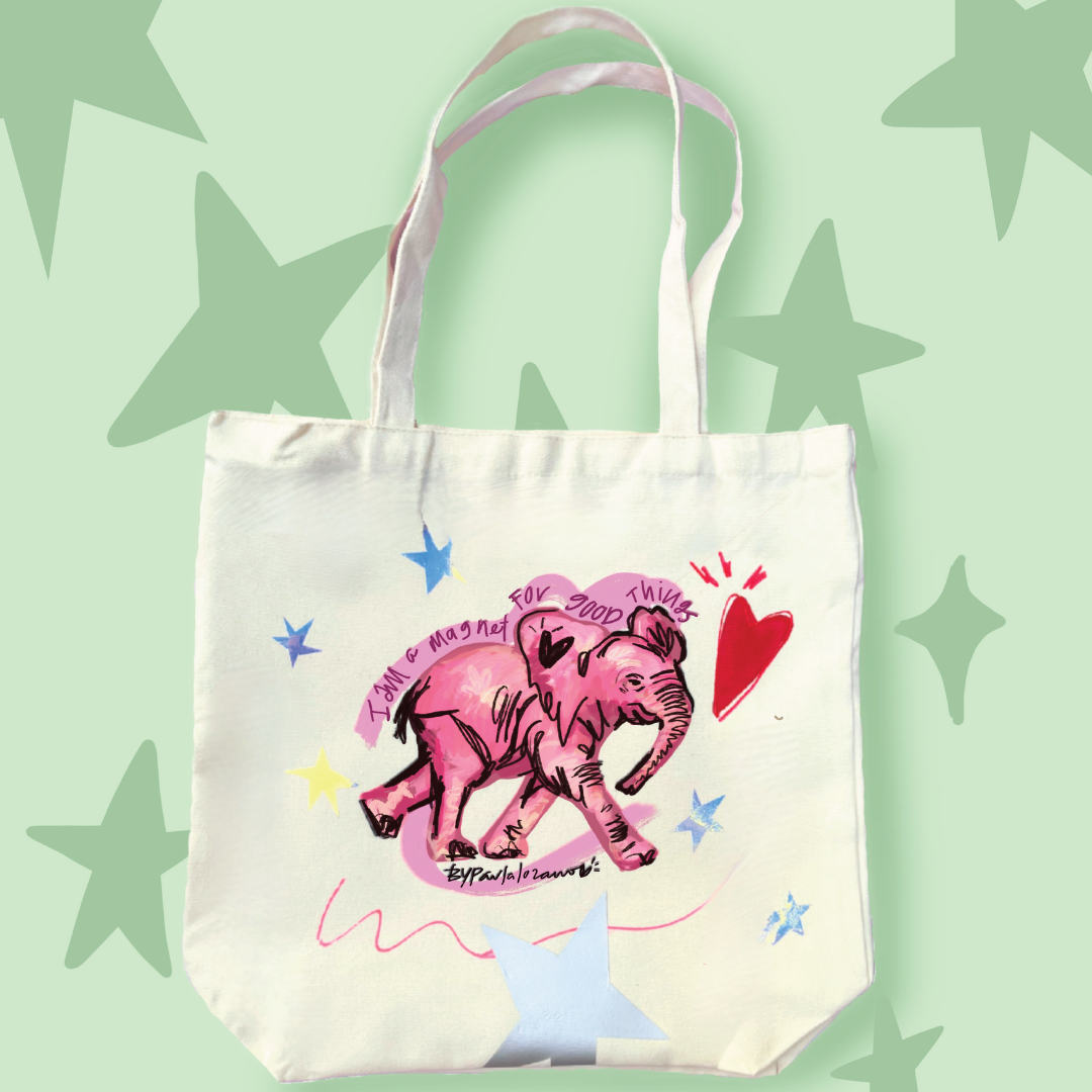We Love Elephants - Tote Bag