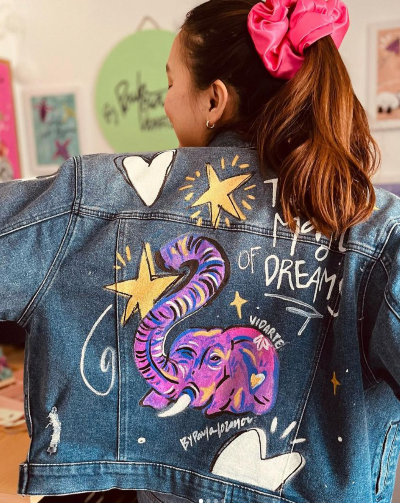 Denim Jacket - The magic of dreams