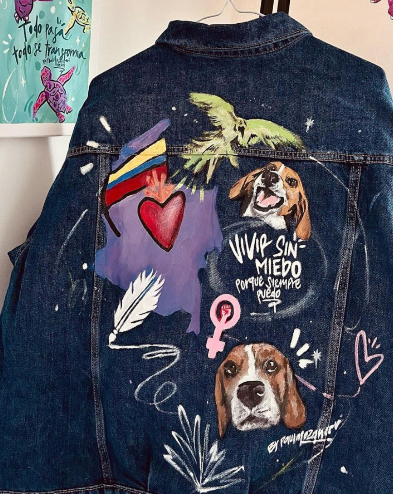 Denim Jacket - Vivir sin miedo