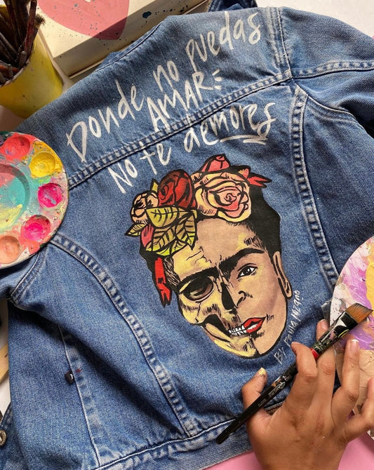 Denim Jacket - Frida Kalho